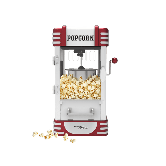 Magnavox Retro-Style 2.5oz Popcorn Maker, Classic Oil-Free 310-Watt Hot Air Popcorn Popper