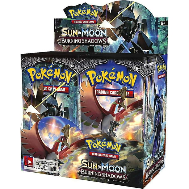 Pokemon Tcg Sun And Moon Burning Shadows Booster Trading Cards Walmart Com Walmart Com