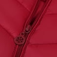 thumbnail image 4 of hoksml Women Quilted Puffer Vest Stand Collar Zip Up Sleeveless Pockets Gilet for Fall Winter Daily Outdoor Work Comfort, 4 of 9