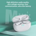 thumbnail image 7 of Wireless Earbuds P1 PRO, Earphones Wireless Bluetooth Headphones with Clear Call Mics Ear Buds, Comfortable Fit, IPX7 Waterproof Headset Long Battery Life, 30H Playtime for Sports Workout - White, 7 of 7