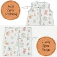 thumbnail image 3 of LollyBanks Baby Sleep Sack, 100% Organic Cotton Wearable Blanket , 2-Way Zipper Sleeping Sack , Teddy Bear, 0-6 Months for Baby Girls and Boys, 3 of 6