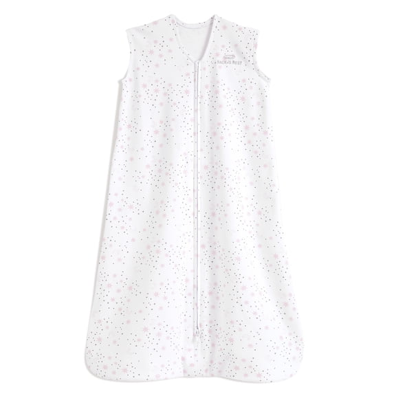 Halo® Sleepsack® Wearable Blanket, 100% Cotton, Midnight Moons Pink, Infant Girls, Small, 0-6 Months