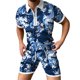 thumbnail image 1 of Retro 3D Printing Zipper Hombres Primavera y otoño Camiseta Traje Traje deportivo Pompotops oipoqjl44963, 1 of 5