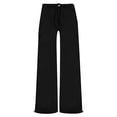 thumbnail image 6 of Autumn New Fashion Oversized Retro Overalls Women's Lace-Up Low Waist Street Casual Pants Women's Retro Plus Size Black Pants Women's Pants-3-M, 6 of 6