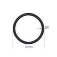 thumbnail image 4 of 100 Pcs Black Elastics Hair Ties Small Bulk Hair Ties Hair Bands (4mm), 4 of 7