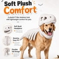 thumbnail image 4 of Dinosaur Skeleton Costume Wearable Plush Spinosaurus Dino Outfit with 3D Headgear Spine - Glow-in-the-Dark Pet Costume, Soft Plush Skeleton Outfit for Dogs and Cats Cosplay Dress Up, 4 of 5
