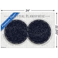 thumbnail image 3 of Celestial Planisphere Wall Poster with Push Pins, 22.375" x 34", 3 of 4