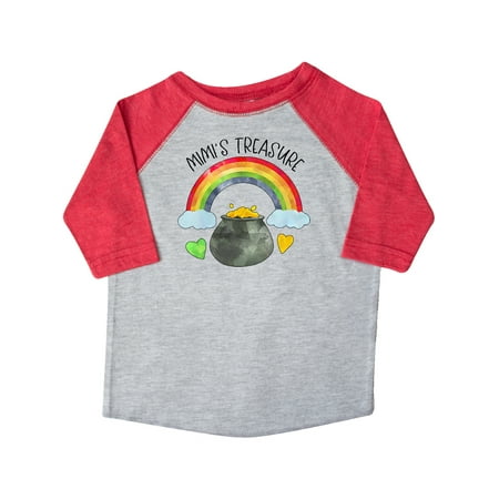 

Inktastic Mimi s Treasure St. Patrick s Day Rainbow and Gold Gift Toddler Boy or Toddler Girl T-Shirt