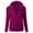 Hot Pink, variant on Lindreshi Sweaters for Women Women Hooded Sweater Coat Winter Warm Wool Zipper Coat Cotton Coat Outwear