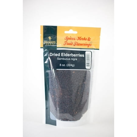 Dried Elderberries- 8 oz. (Best Dried Fruit For Energy)