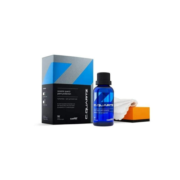 CARPRO CQUARTZ SiC 50ml Kit - Car Ceramic Coating Finish, Quartz Based Nanotechnology, Bonds to Paint, Glass, Metal and Plastic