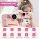 thumbnail image 2 of Cámara Instantánea para Niños 48MP - Imprime Fotos al Instante, Video 1080P, Tarjeta TF 32GB Incluida, Regalo para Niños 3-12 Años (Rosa), 2 of 5