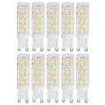 thumbnail image 2 of Lampe LED, 10pcs G9 220V LED Ampoule LED en Céramique Ampoule LED Élégante et Moderne, 2 of 14