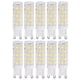 thumbnail image 2 of Bombilla LED G9 De 220 V, Bombilla LED G9 30000 H, Disipación De Calor Rápida, Ahorro De Energía, Caja Fuerte, 10 Piezas Para Lámparas De Techo, 2 of 7