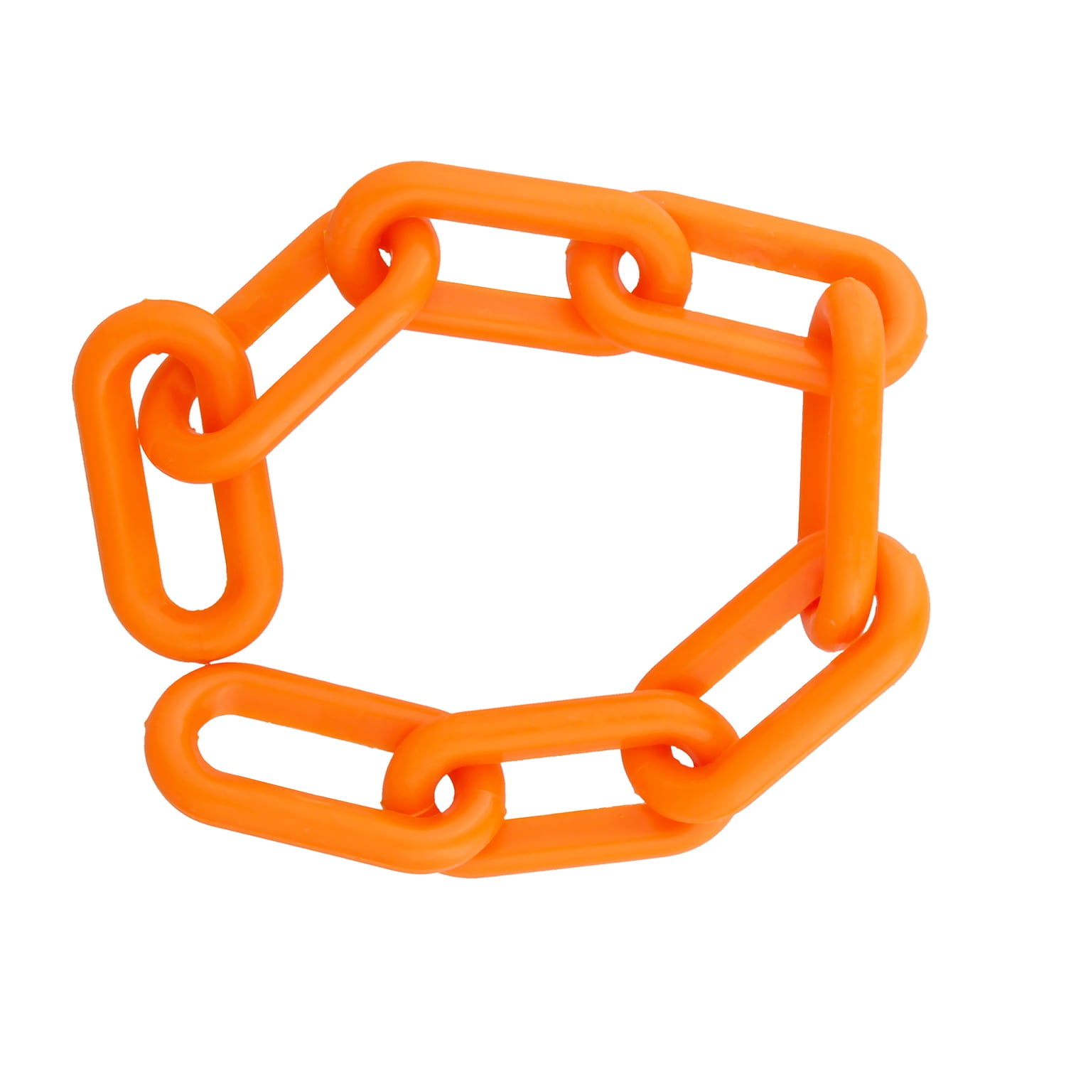 Plastic Chain Links Orange Chain Link Plastic Chains Halloween Chain Crowd Control Chain Orange 25’ Ft x 6mm BISupply Plastic Chain Links Orange Chain Link Plastic Chains Halloween Chain Crowd Control Chain Orange 25’ Ft x 6mm BISupply