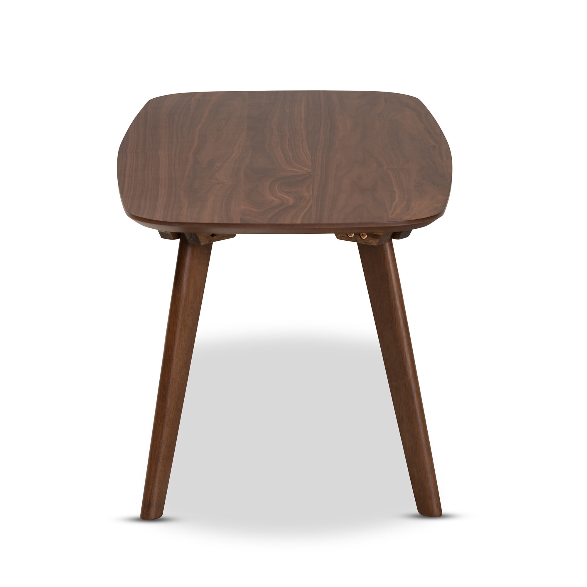 Baxton Studio Dahlia Mid-Century Modern Walnut Finished Coffee Table