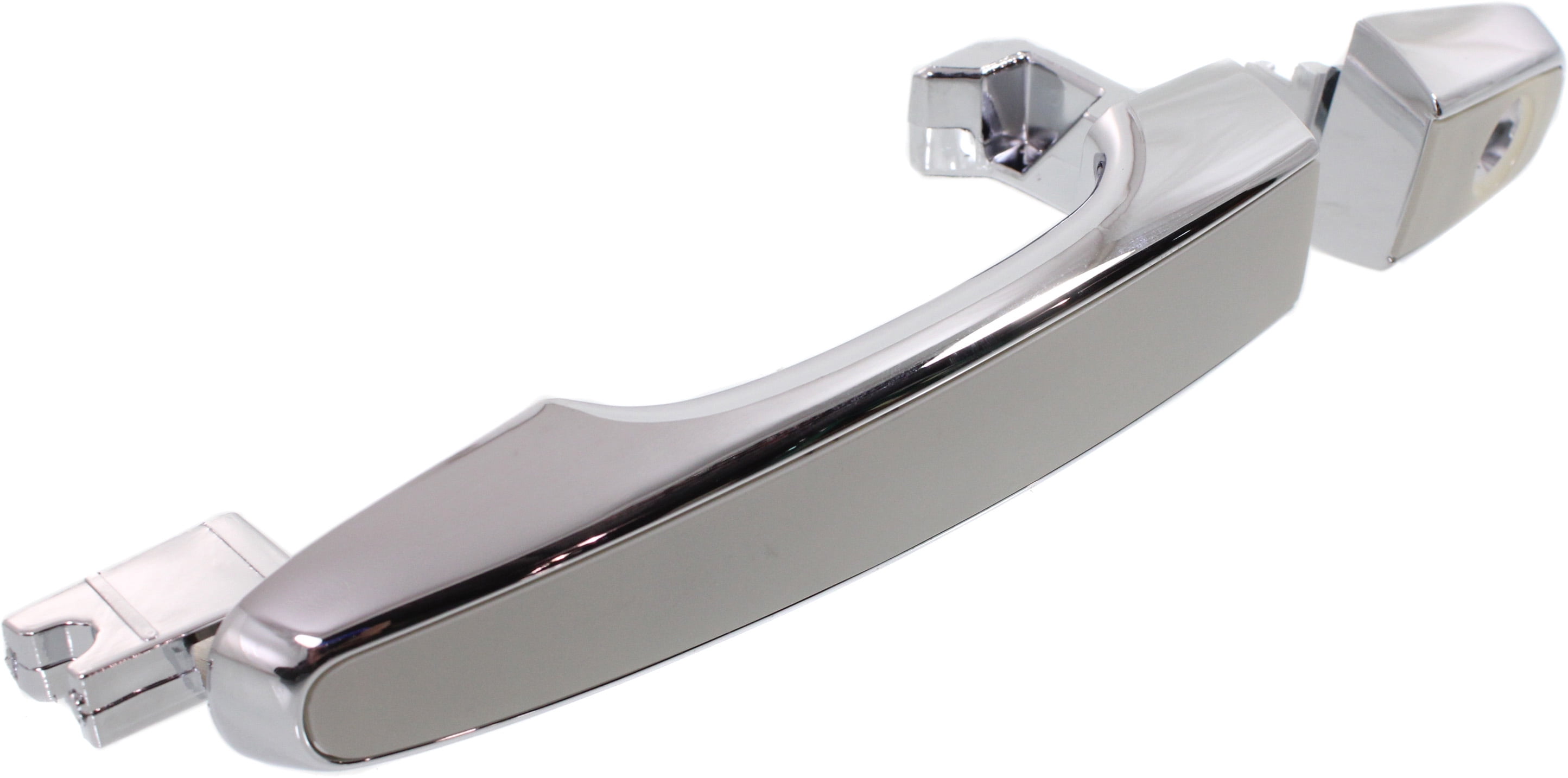 Replacement REPP462120 Exterior Door Handle Compatible with 2011-2013 Chevrolet Caprice 2008-2009 Pontiac G8 Front, Left Driver Chrome