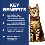 Hill's Science Diet Light Chicken Dry Cat Food, 7lb Bag