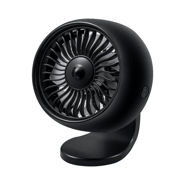 Ohufall Dual Use Portable Car Cooling Fan Powerful USB Fan For Dashboard Vent And Window