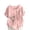 Pink-3, variant on Women's Cotton Linen Tees Crew Neck Short Sleeve Tunic Tops Floral Casual Loose Fit Shirts Button Down T -shirts (White,XL)