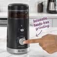 thumbnail image 2 of Mr. Coffee Multi-Grind 12 Cup Automatic Coffee Grinder | Chamber Cleaning System | 5 Grind Settings | Auto Shutoff, 2 of 6