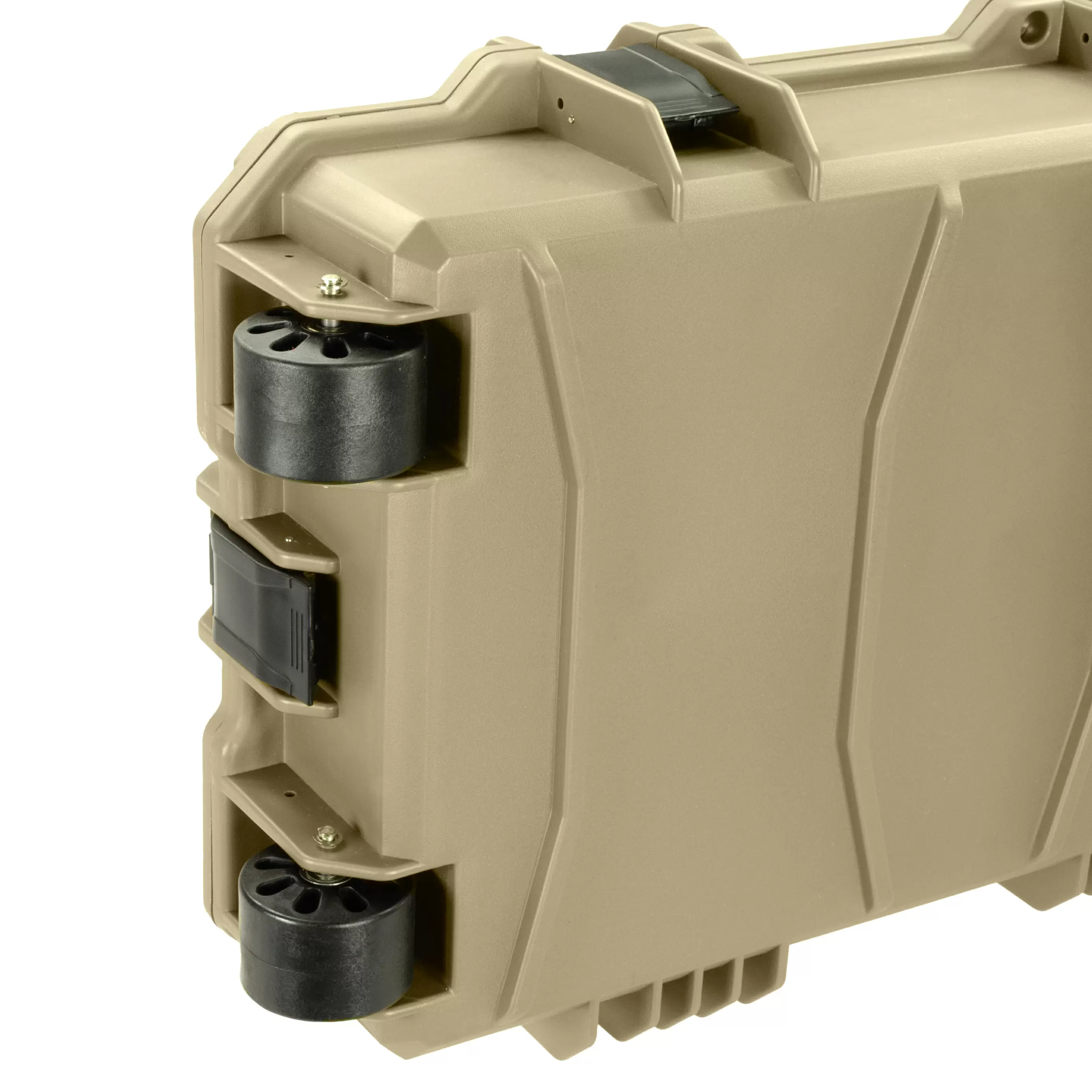 Eylar 39 Inch Intact Series Rolling Hard Rifle Case, Lightweight and Durable Stacker Design with Foam (TAN)