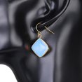 thumbnail image 1 of Earrings for Women Gold Color Hook Dangle Eardrop Quartz Geometric Earring, 1 of 6