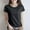 Black, variant on Drses ‌‌‌‌‌‌Women's Summer Crewneck T-Shirt | UPF 50+ Slim Fit Short Sleeve Tee - Quick Dry Workout & Casual Stretchy Top