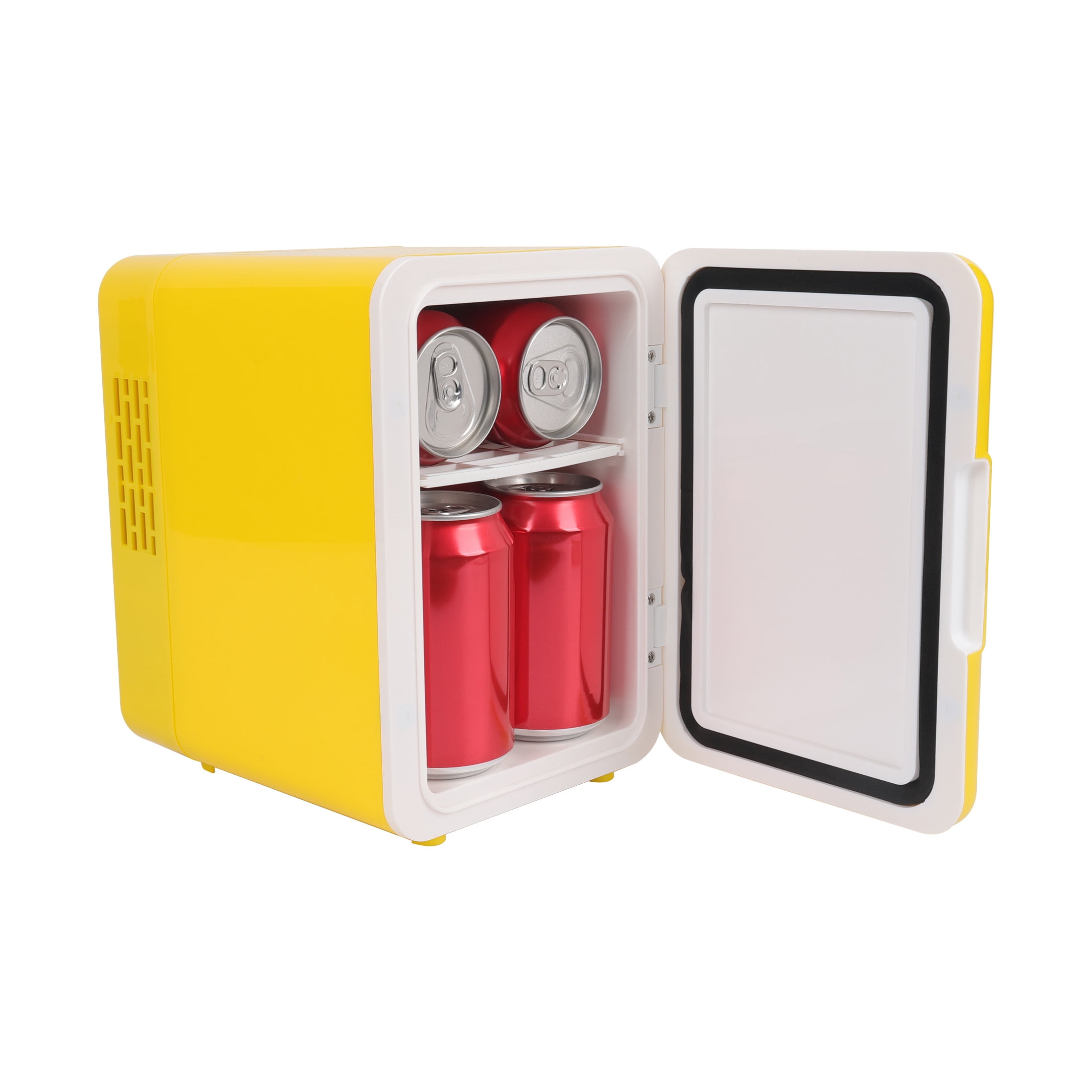 Winnie the Pooh 4L 6-Can Mini Fridge, Yellow