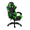 Black & Neon & Green, variant on Wingomart Ergonomic Gaming Chair with Footrest, High Back Faux Leather Gaming Chair With RGB led light and Adjustable Armrest Height Adjustable Swivel