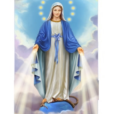 

Carolines Treasures APH8805TBC Religious Blessed Virgin Mother Mary Tall Boy beverage insulator Hugger Tall Boy