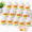 12-Candy Corn, variant on 12 Baptism Mini Plush Bears, Soft Stuffed Animal Keepsakes for Religious Celebrations