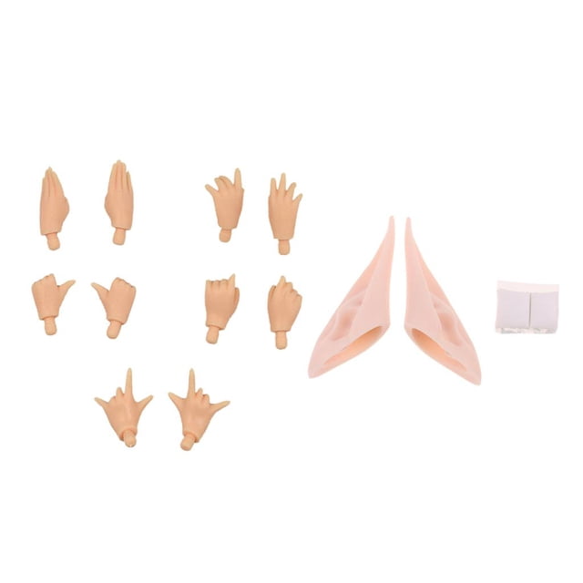 Resina Manos Ears Set Pulgadas Muñeca Accessories Sunnimix Set de manos para muñeca