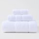 thumbnail image 1 of Nvzi 6 toallas de baño, HomeAll algodón súper suave y altamente absorbente para ducha, piscina, toalla de mano de 27,56 x 55,12 pulgadas (blanco), 1 of 1