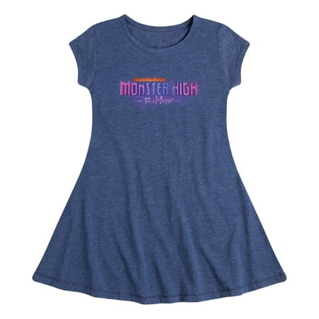 

Monster High the Movie - Nick Logo - Toddler And Youth Girls Fit And Flare Dress