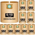 thumbnail image 1 of Bolsas para aspiradora Ycuvin DXVA19-4101 para DEWALT de 6 a 10 galones, paquete de 10, 1 of 9