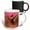 Multicolor, variant on 3drose, Ruby Topaz Hummingbird, 15oz Two-tone Black Mug