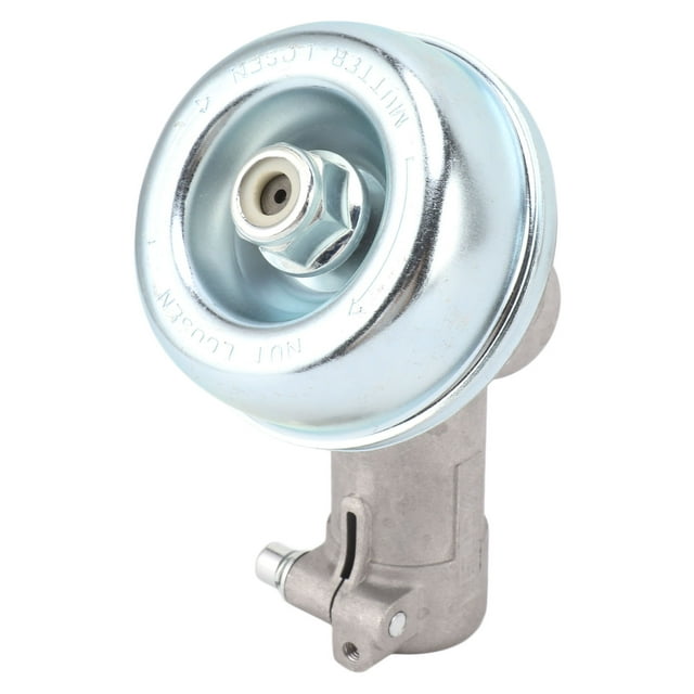 Trimmer Gear Head Attachment, Stable Performance Trimmer Gear Box Head Wear Proof Aluminum Stainless Steel Iron for Replacement