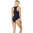 thumbnail image 5 of Womens Cotton One Piece Racerback Tank Bodysuit, 5 of 7
