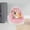Pink L, variant on DOLITY Cat Bed Cave Indoor Cats Anti Slip Bottom Kitty Potable Semi Closed Cat Nest Gray M