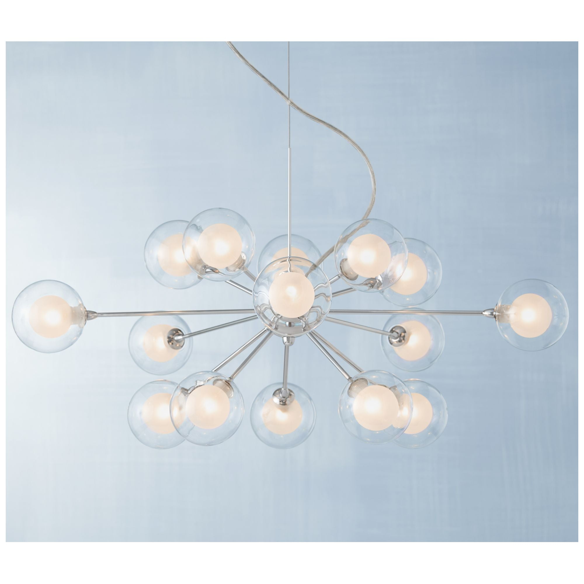 Possini Euro Design Nickel Sputnik Pendant Light Modern Chandelier Possini Euro Design Nickel Sputnik Pendant Light Modern Chandelier Chrome Silver Fixture For Kitchen Dining Room Living Lighting Com