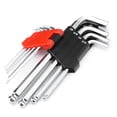 thumbnail image 2 of MAXPOWER 9-Piece SAE Long Arm Ball Point Hex Key Set, 2 of 5