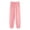 Pink, variant on AWXNJUX Womens Jeans Women's Ice Silk Sweatpants Women's Loose Bunched Feet Summer Thin Casual Sanitary Pants Drape Thin Oversized Wide Leg Women's Pants Casual Womens Pants (Black,XXL)
