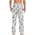 thumbnail image 2 of HPINK-T Pajama Pants for Men Separate Bottoms Soft Men's Sleep Lounge Pj Pants with Pockets, 2 of 12