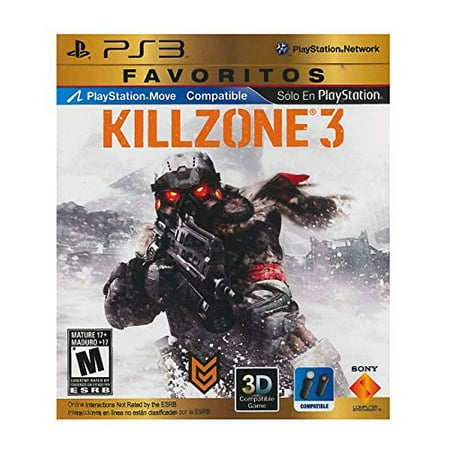 PlayStation 3 Killzone 3 Favoritos (Move Compatible) Spanish/English
