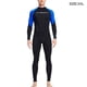 thumbnail image 3 of Naiovety Trajes de Neopreno Traje de Buceo Traje de Neopreno para Hombres y Mujeres Protección Solar UPF 50 Sensación de Cuerpo frío para Deportes acuáticos Azul XL, 3 of 6