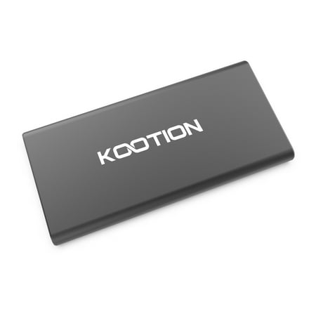 KOOTION 250G Portable External SSD Read/Write Speed up to 550MB/s & 500MB/s High Speed Transfer USB 3.1 USB-C Drive Ultra-Slim Mobile Solid State Drive for Laptop, Tablet, PC and Android Phone, (Best Way To Transfer Music To Android)