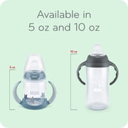 NUK Learner Cup, 10oz, Soft Spout Sippy Cup, 1 Pack, Boy