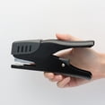 thumbnail image 2 of Plier Effortless Stapler & 1000 Rose Gold Staples, Handheld Stapler 45 Sheet Capacity Heavy Duty Manual Staplers for Office Accessories Supplies (Pink) - BLACK PLIER STAPLER, 2 of 7