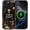 Dark Skeleton Floral, variant on Case for iPhone 15 Pro Max [Compatible with MagSafe], Matte Soft Silicone and Hard PC Anti-Scratch Shockproof Protective 2-in-1 Case for Women Men - Vintage Sun Eye Charm Collage